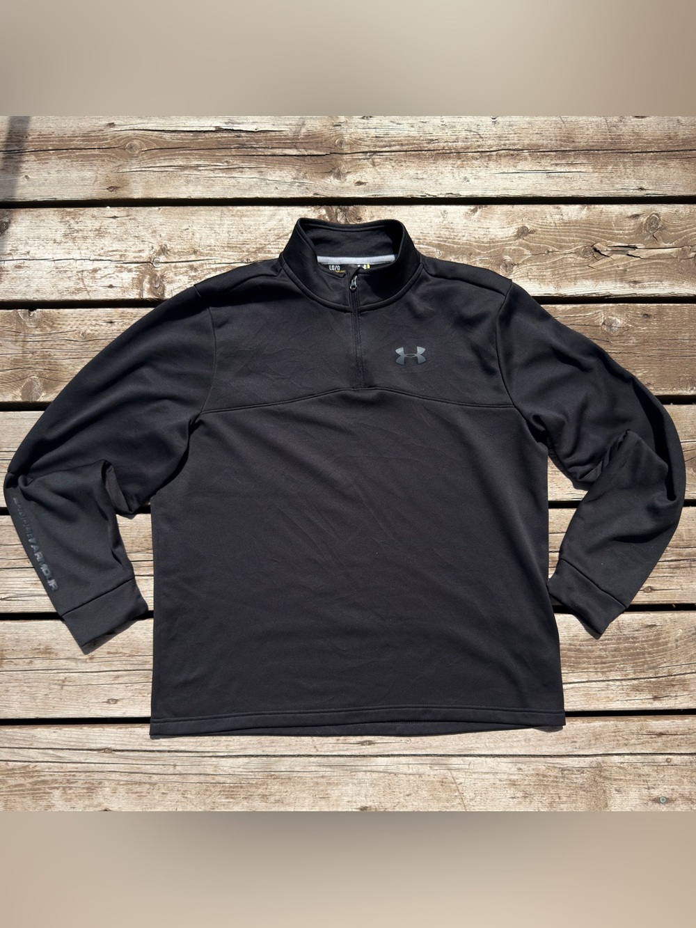 Under Armour Black Half-Zip Performance Pullover